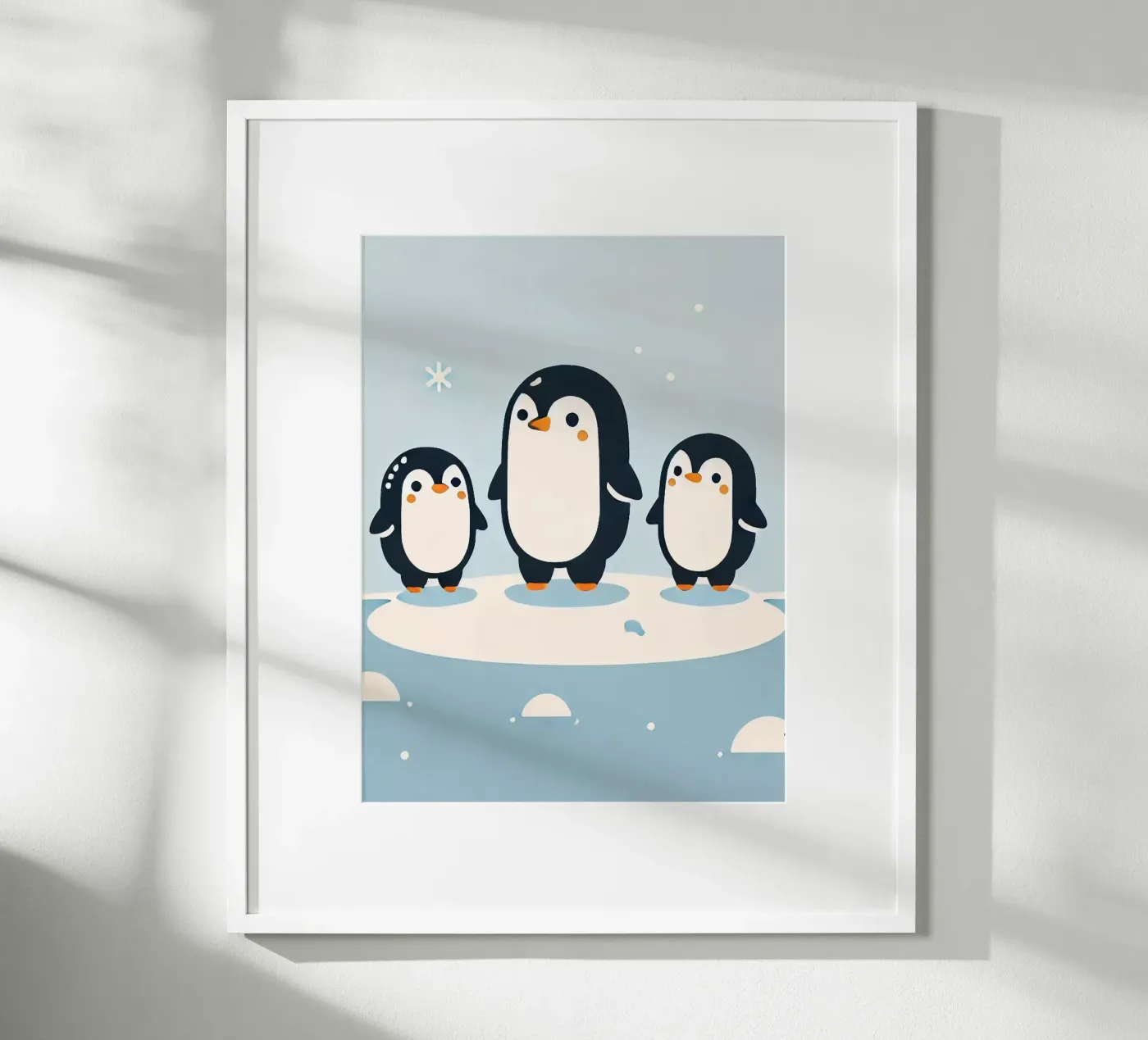 Pinguinfamilie poster da Alegria Fantasia