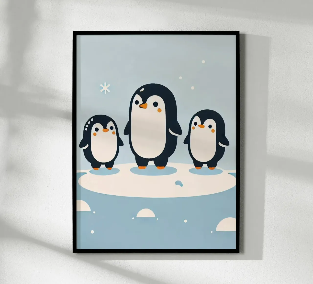 Pinguinfamilie poster by Alegria Fantasia