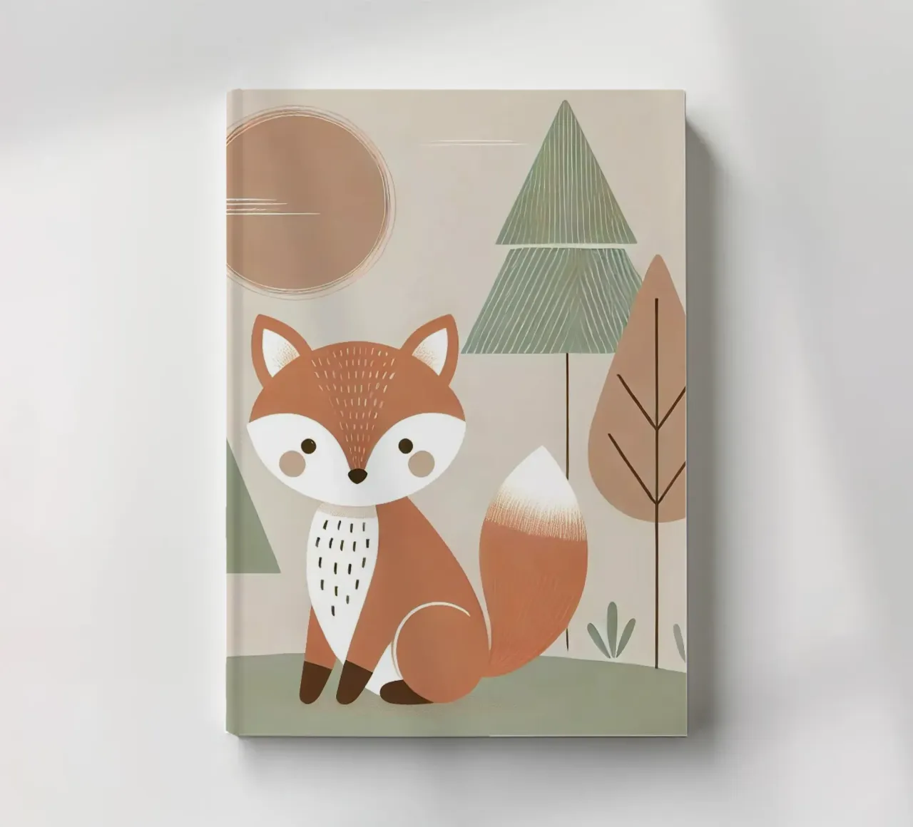 Fuchs im Wald notebook by Alegria Fantasia