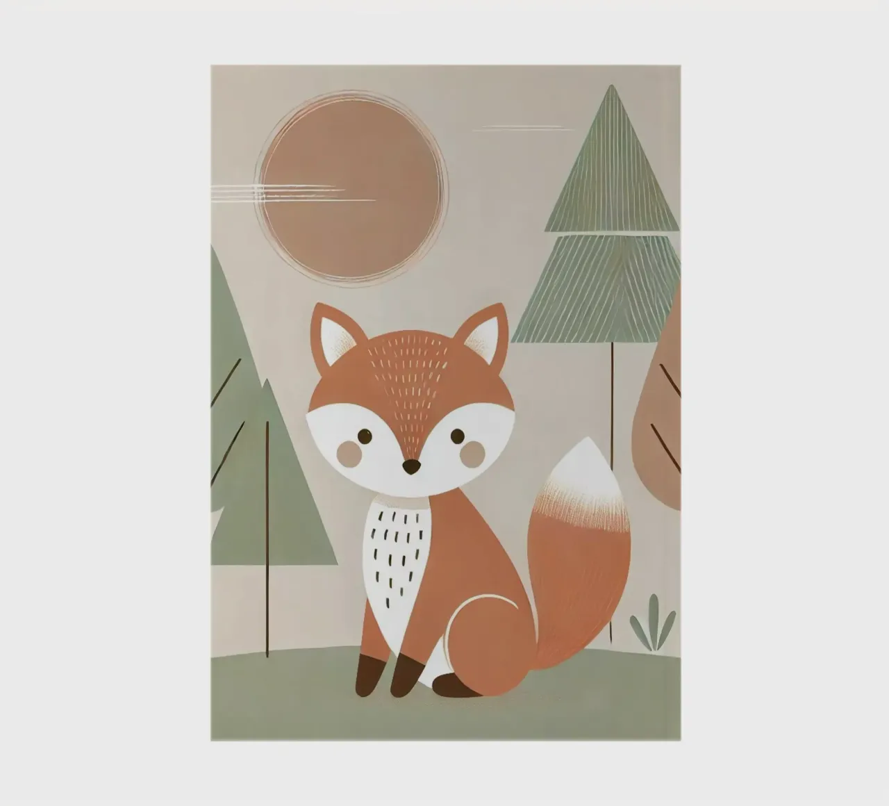 Fuchs im Wald notebook by Alegria Fantasia