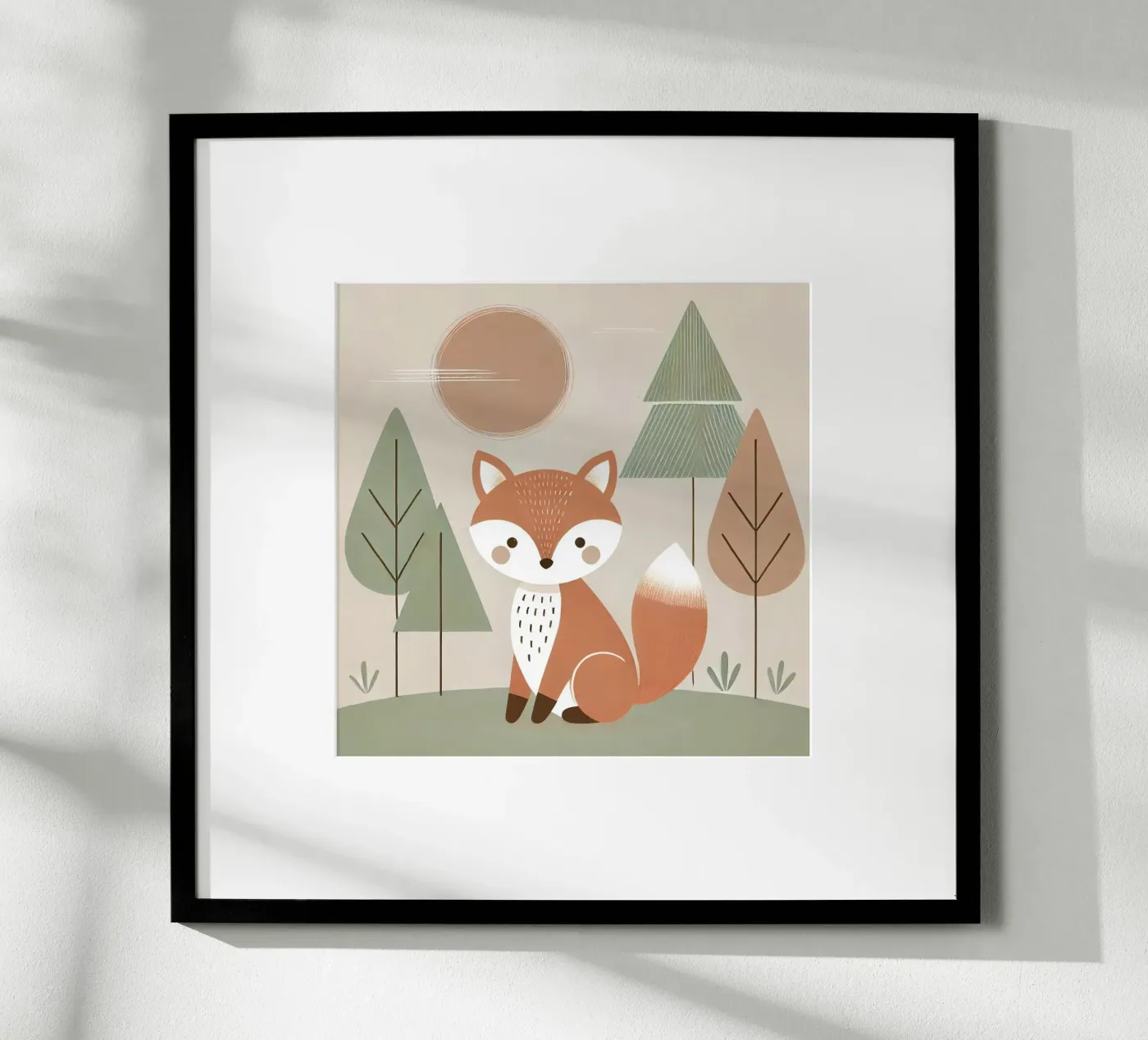 Fuchs im Wald poster by Alegria Fantasia