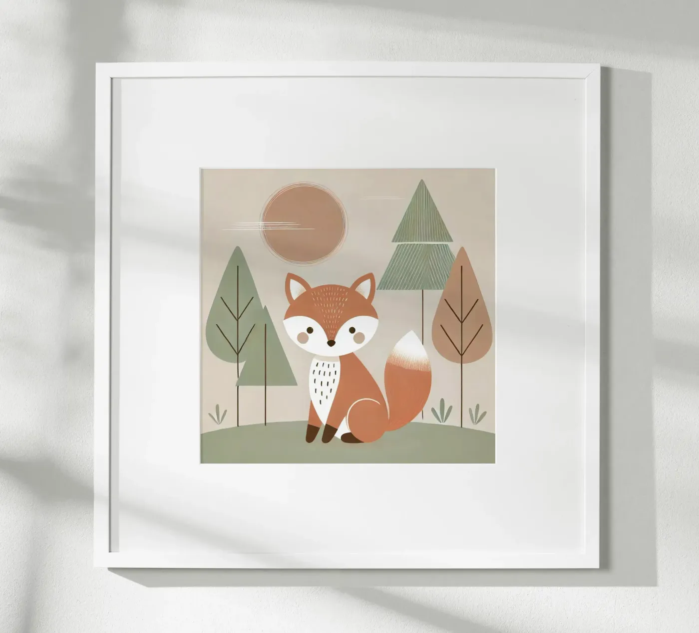 Fuchs im Wald poster by Alegria Fantasia