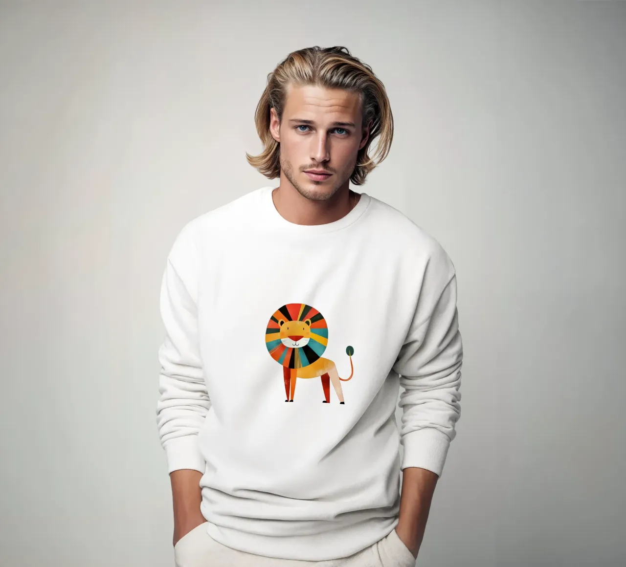 Lindo león sudadera de HookASmile