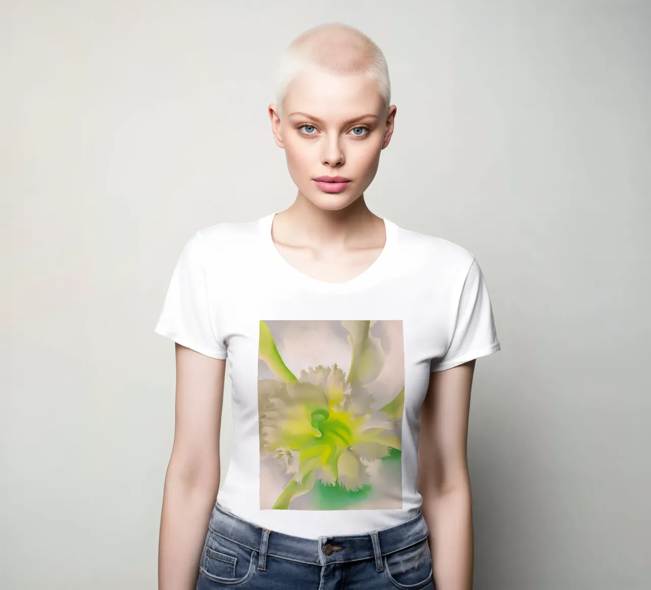 Georgia O'Keeffe - Eine Orchidee, 1941 Frauen T-Shirt von Kinsley