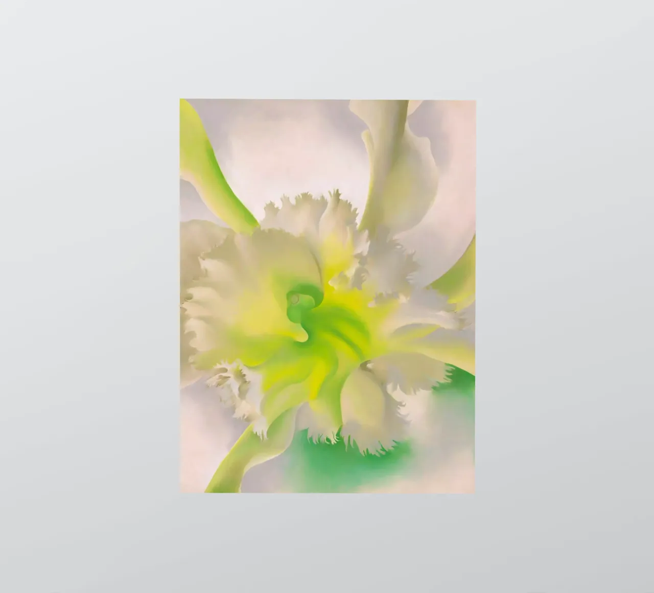 Georgia O'Keeffe - Een orchidee, 1941 sticker van Kinsley
