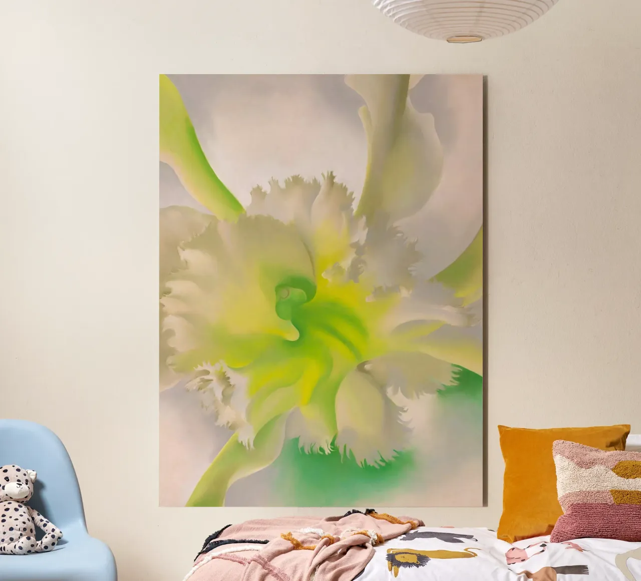 Georgia O'Keeffe - Un'orchidea, 1941 alluminio dibond da Kinsley