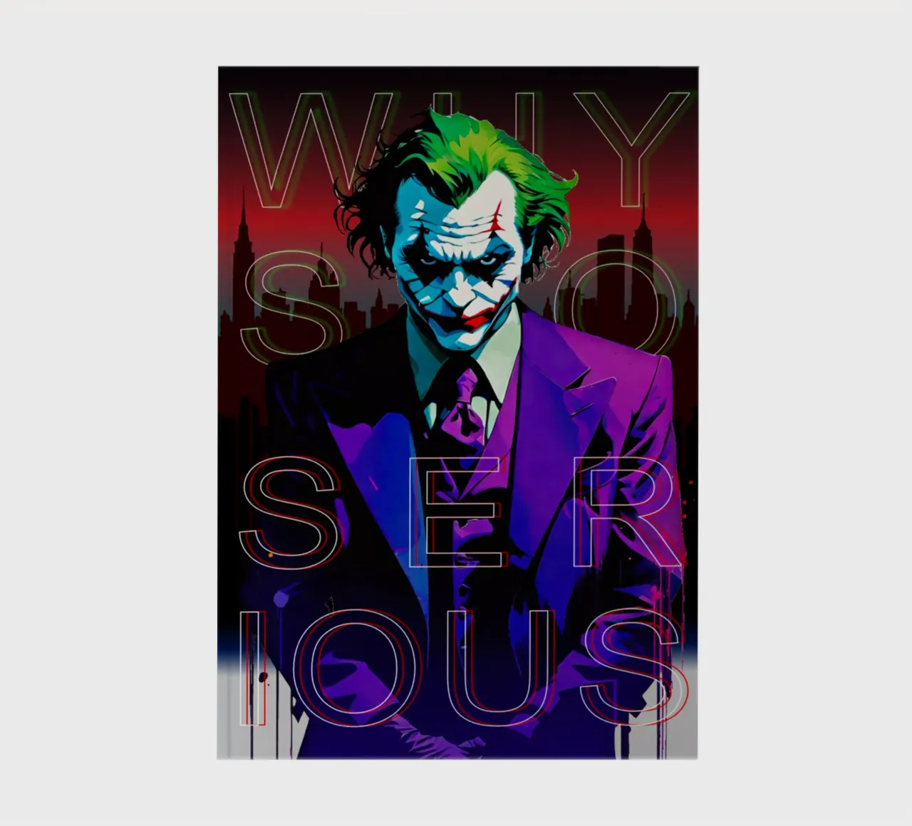 Why So Serious? notebook by Eni Brandon