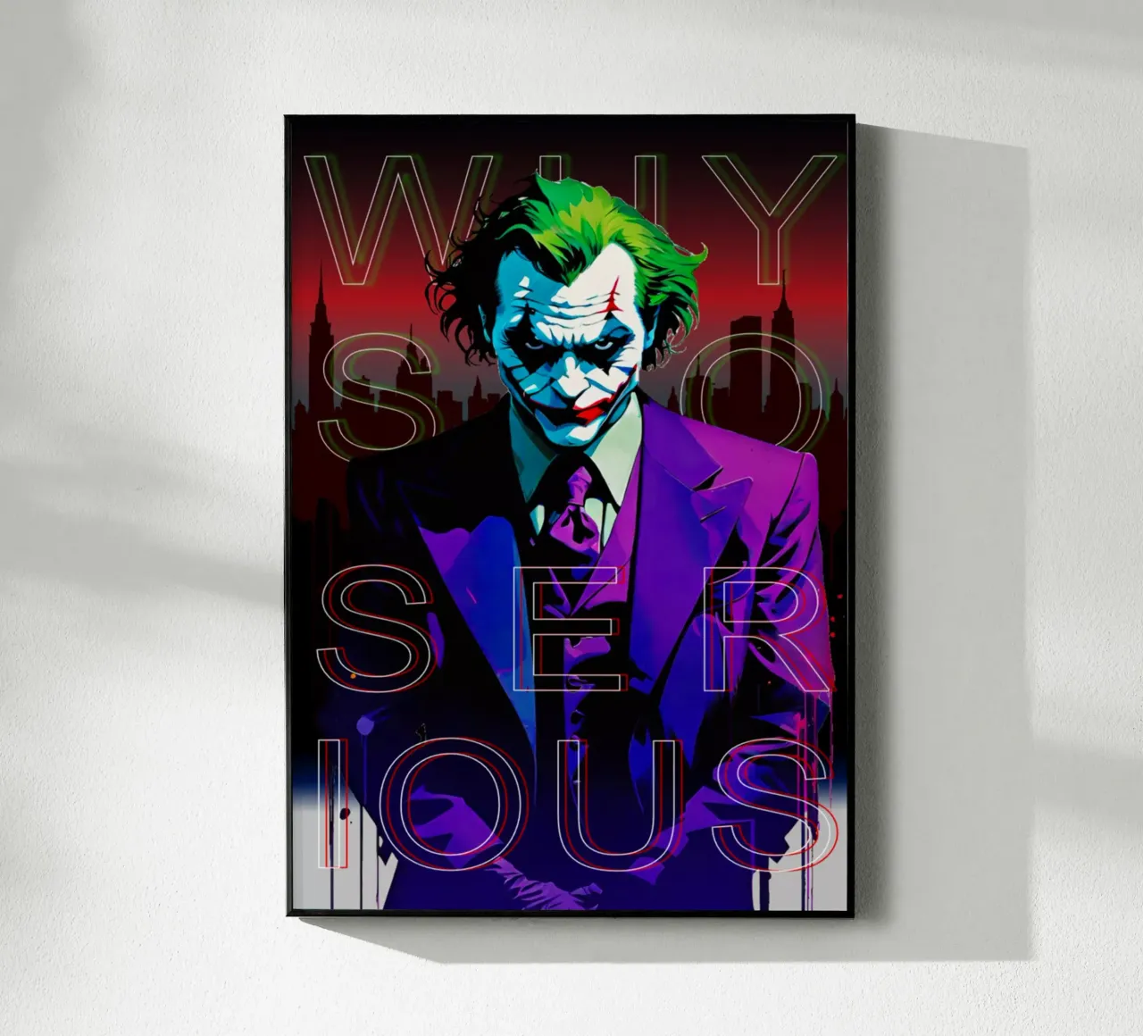 Why So Serious? plexiglass da Eni Brandon