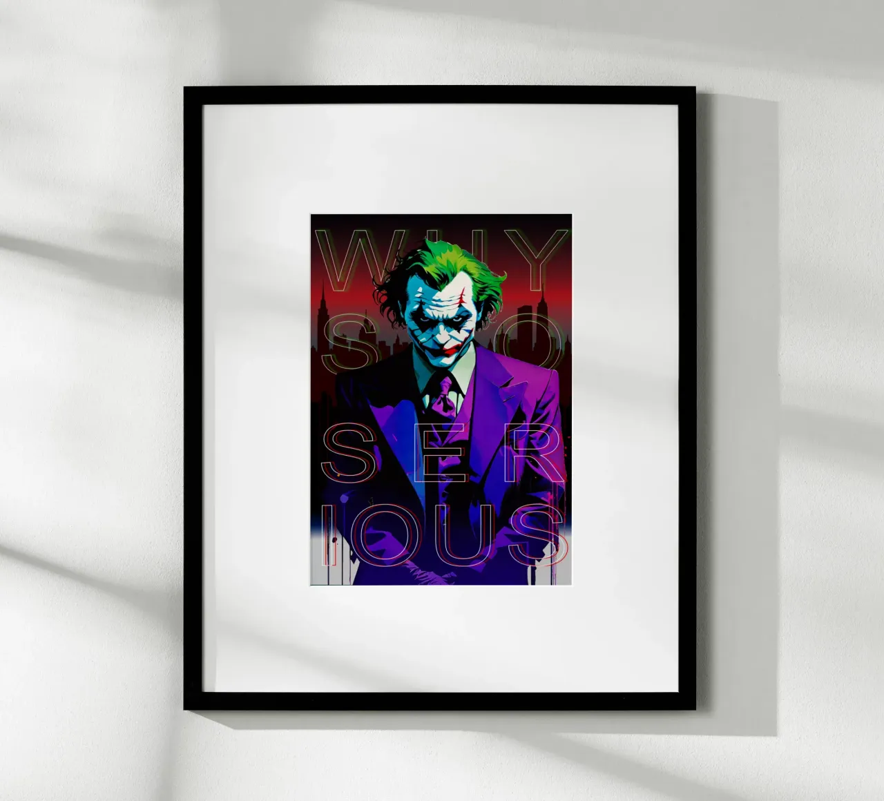 Why So Serious? poster da Eni Brandon