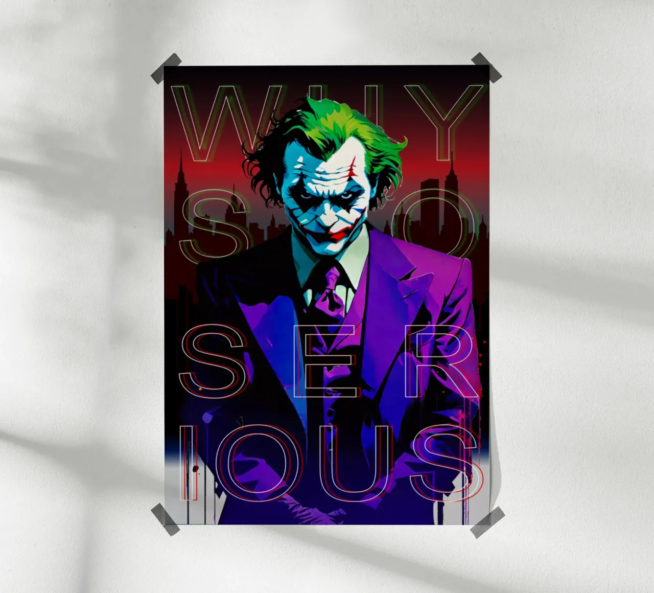 Why So Serious? poster da Eni Brandon