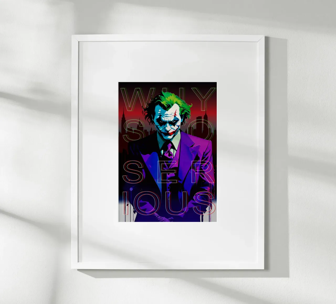 Why So Serious? poster da Eni Brandon