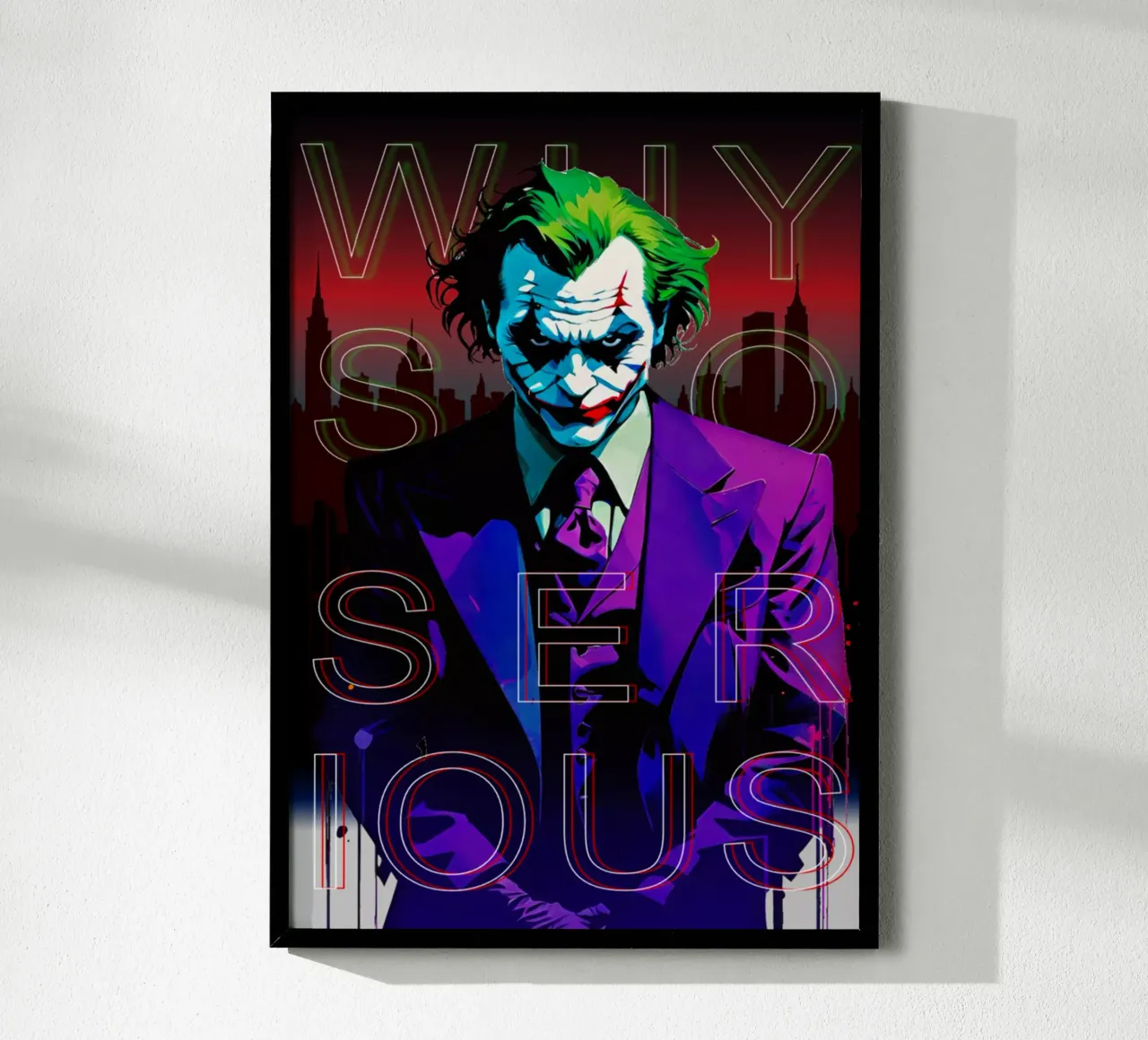 Why So Serious? carta hahnemühle da Eni Brandon