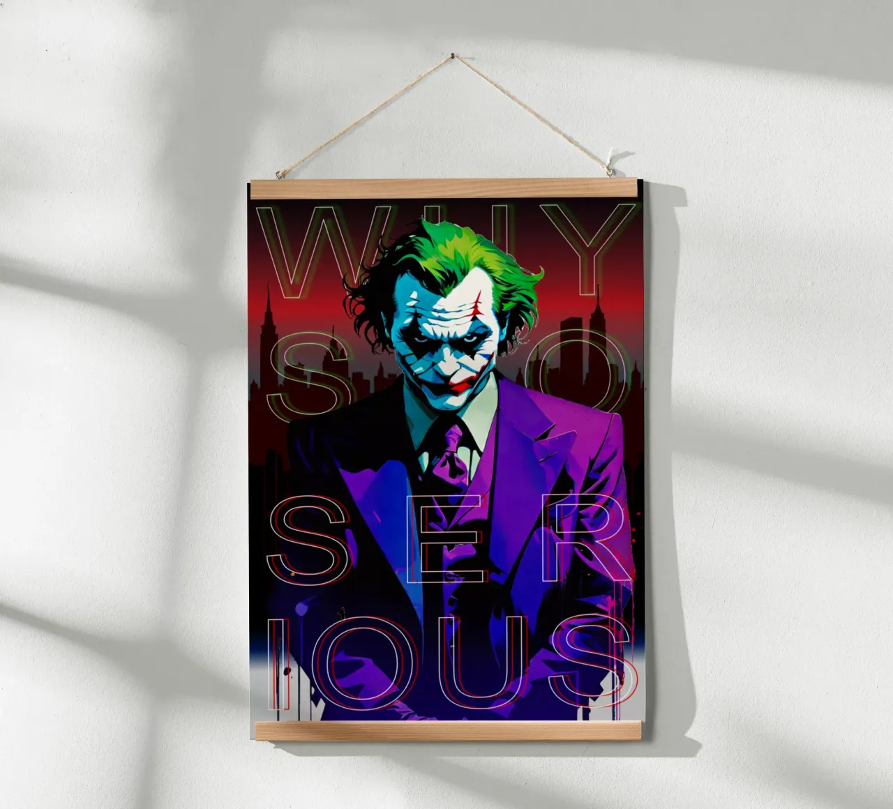 Why So Serious? carta hahnemühle da Eni Brandon