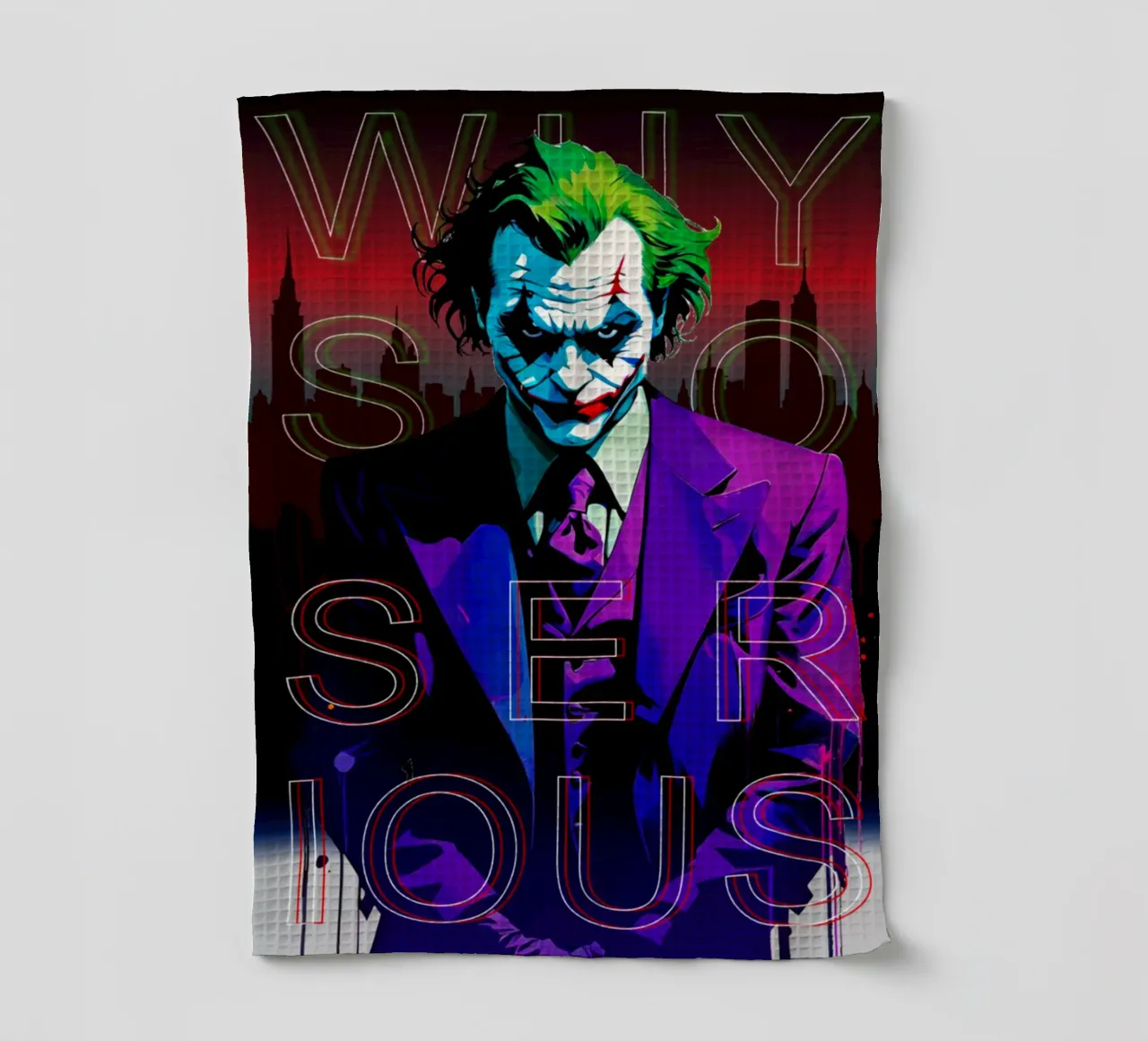 Why So Serious? canovaccio da cucina da Eni Brandon