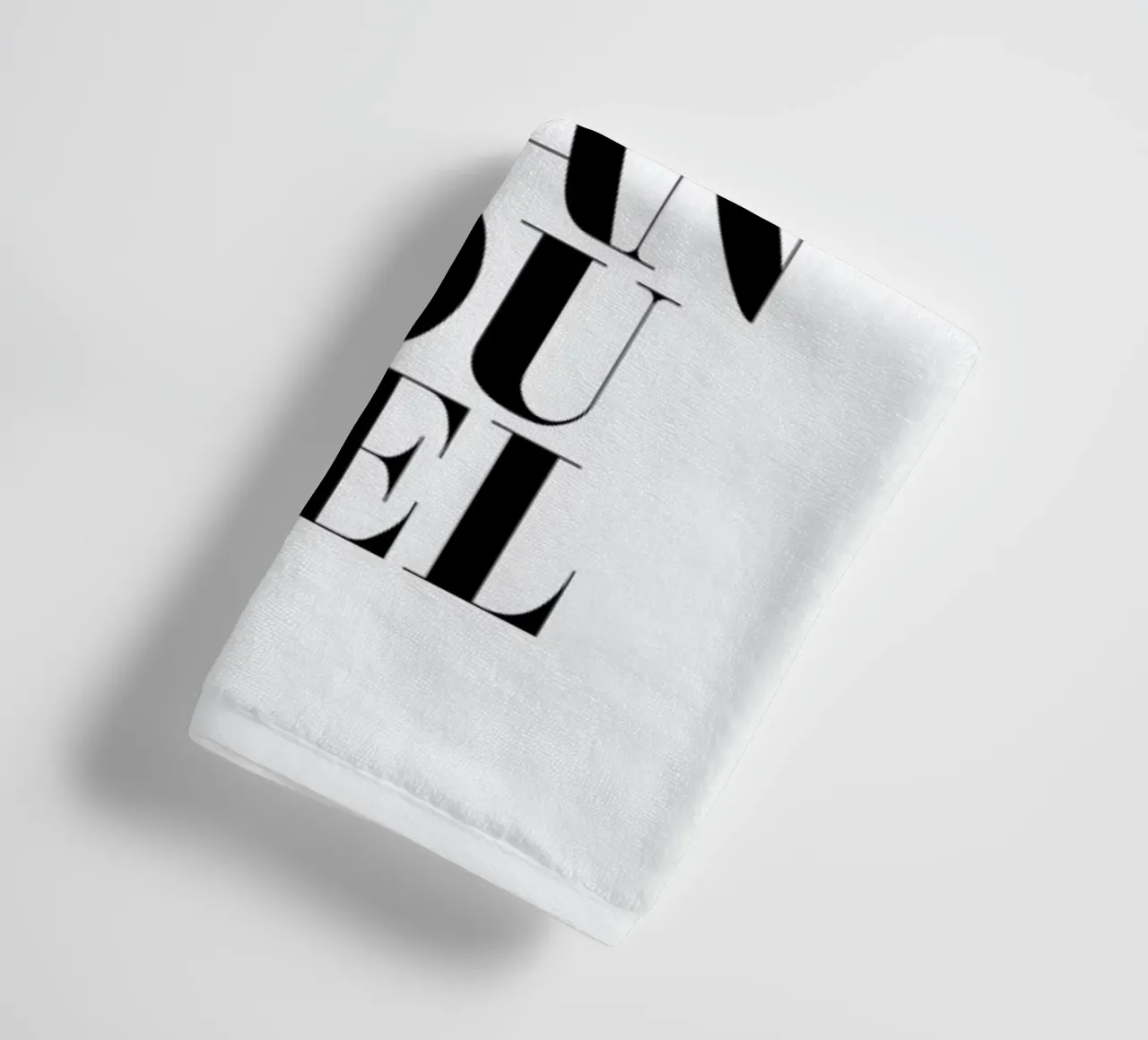 Always Be Kinder Than You Feel towel by Honeymoon Hotel
