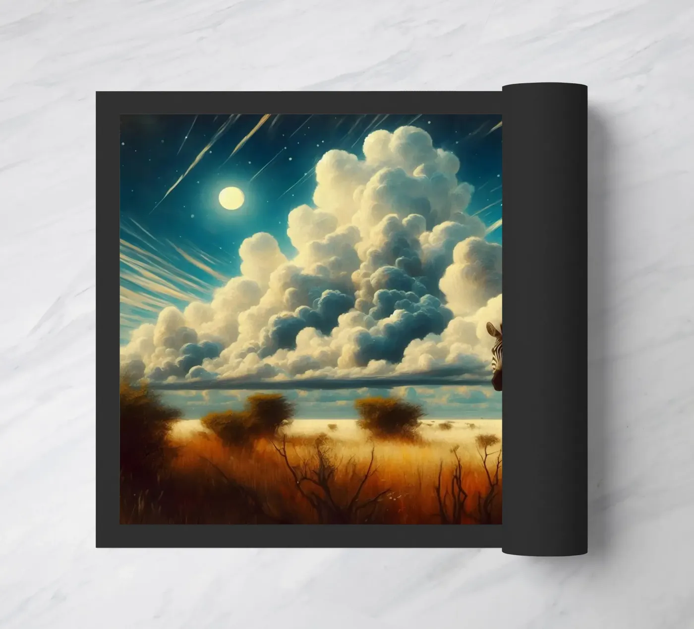 ZEBRE doormat by RUBIANT ART