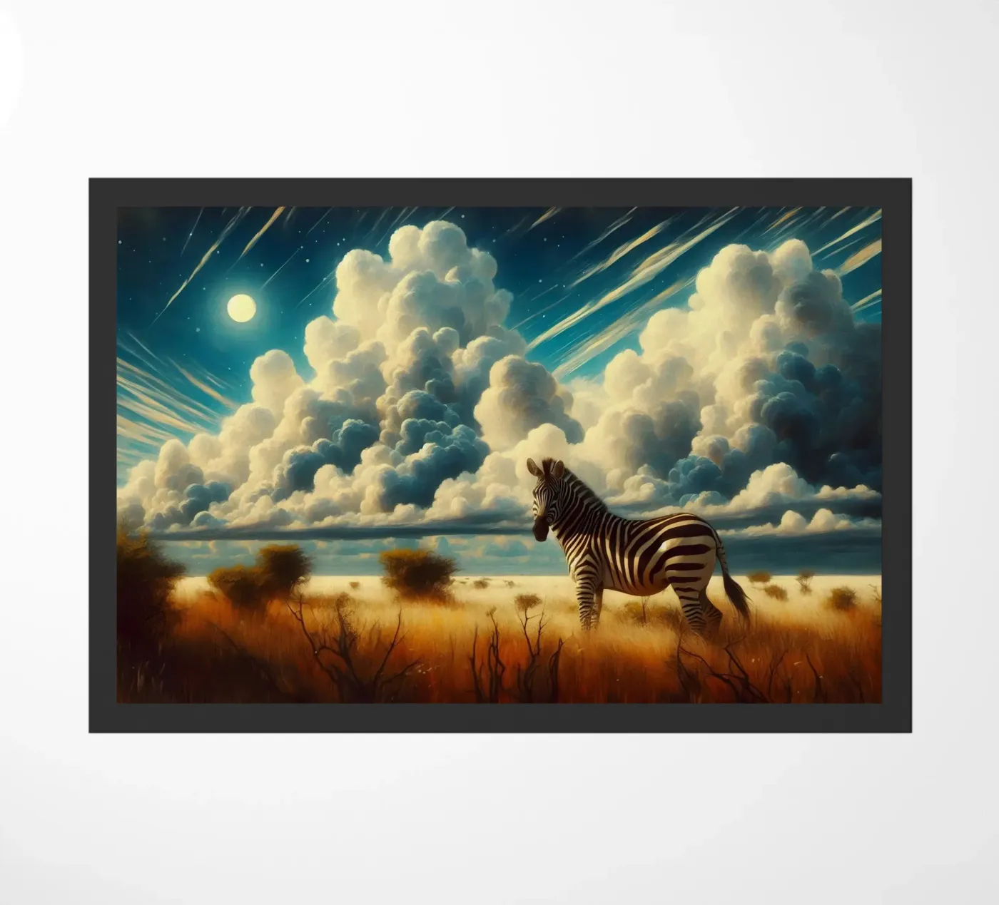 ZEBRE doormat by RUBIANT ART