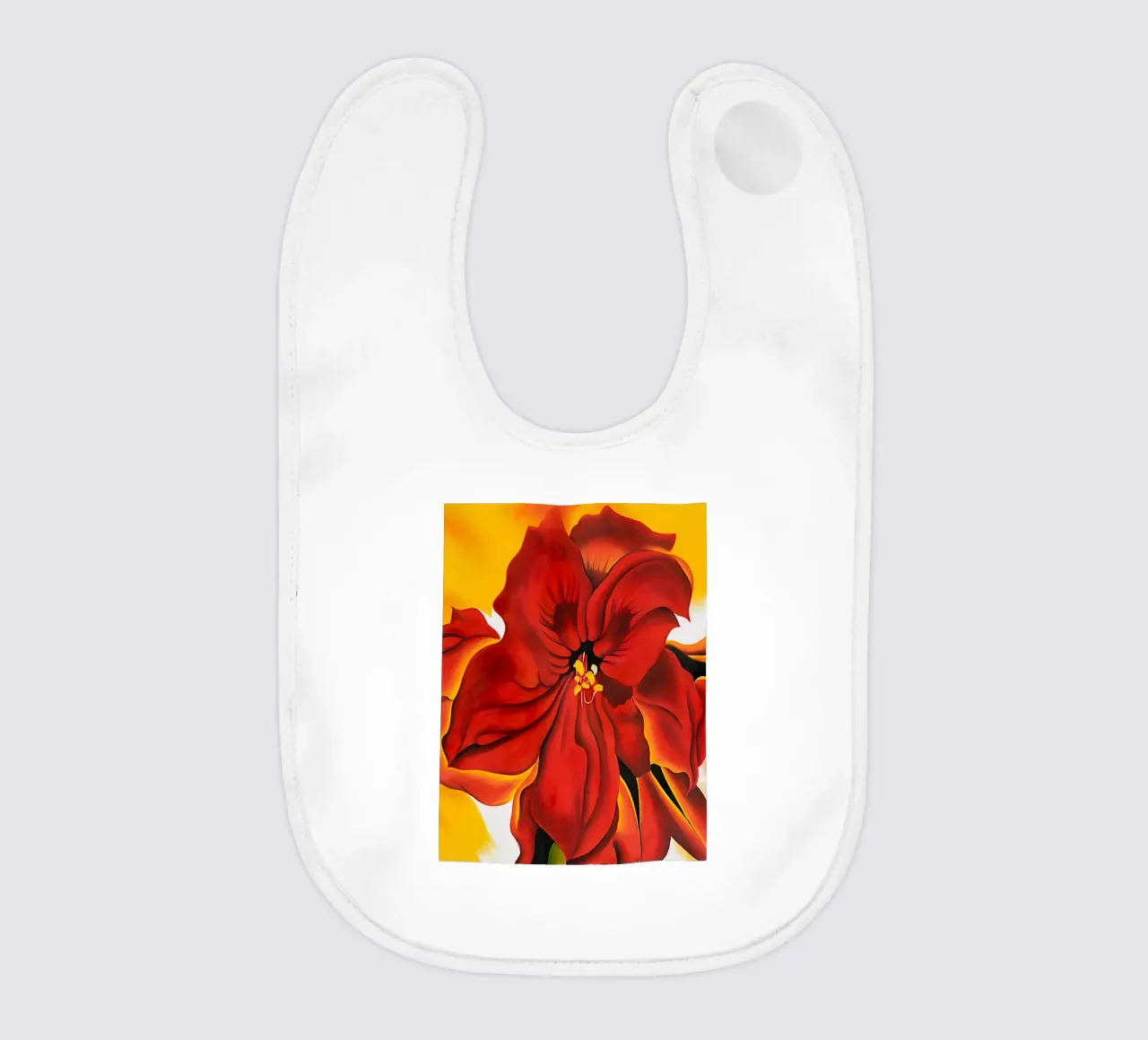 Georgia O'Keeffe - Amaryllis rosso bavaglino da Kinsley