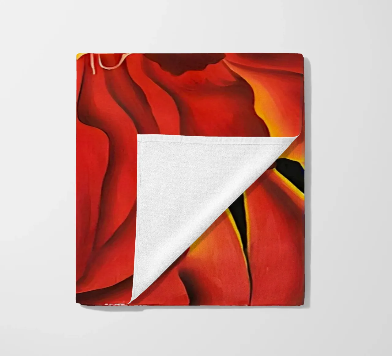 Georgia O'Keeffe - Amaryllis rosso telo mare da Kinsley