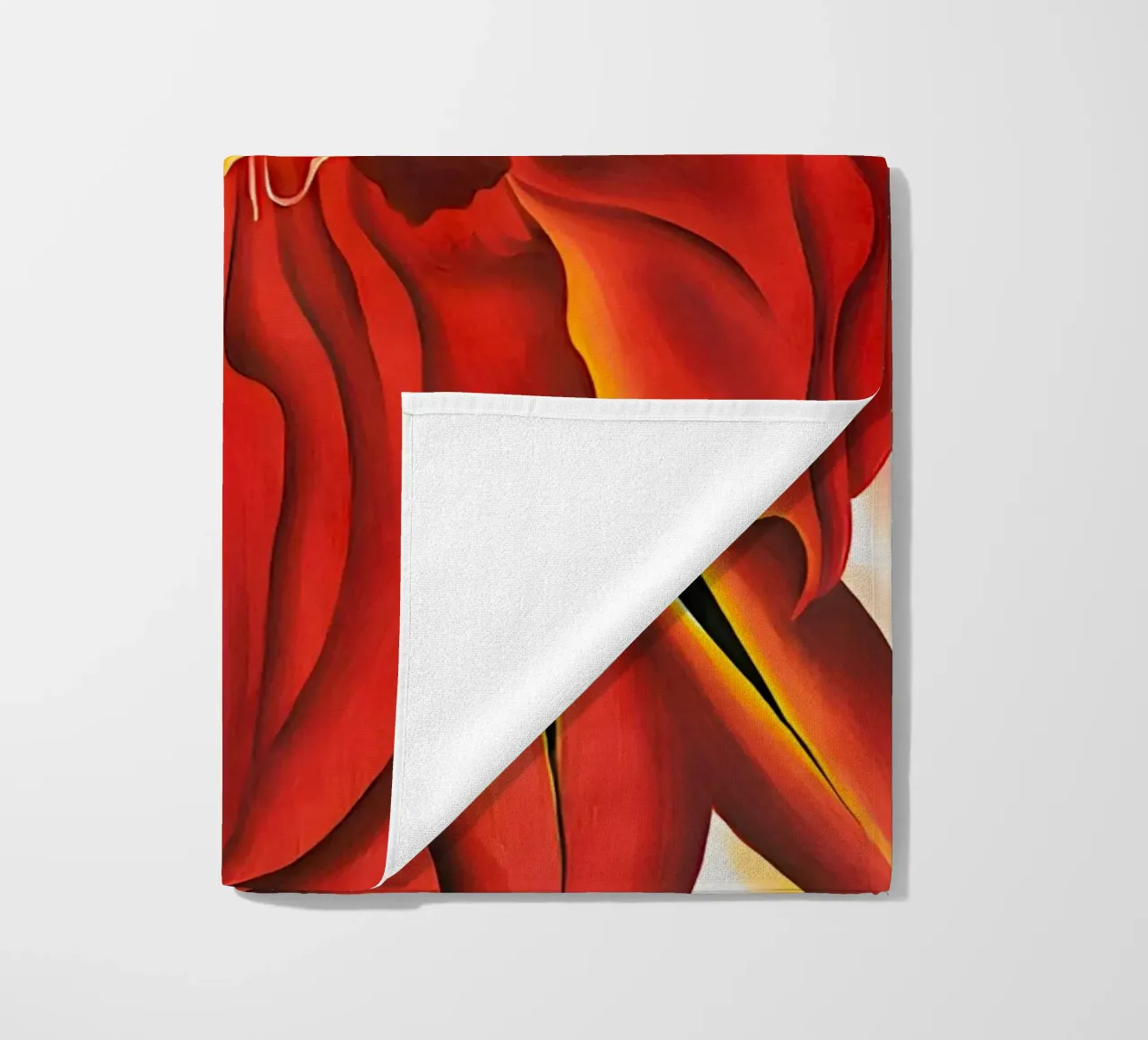 Georgia O'Keeffe - Amaryllis rosso telo mare da Kinsley