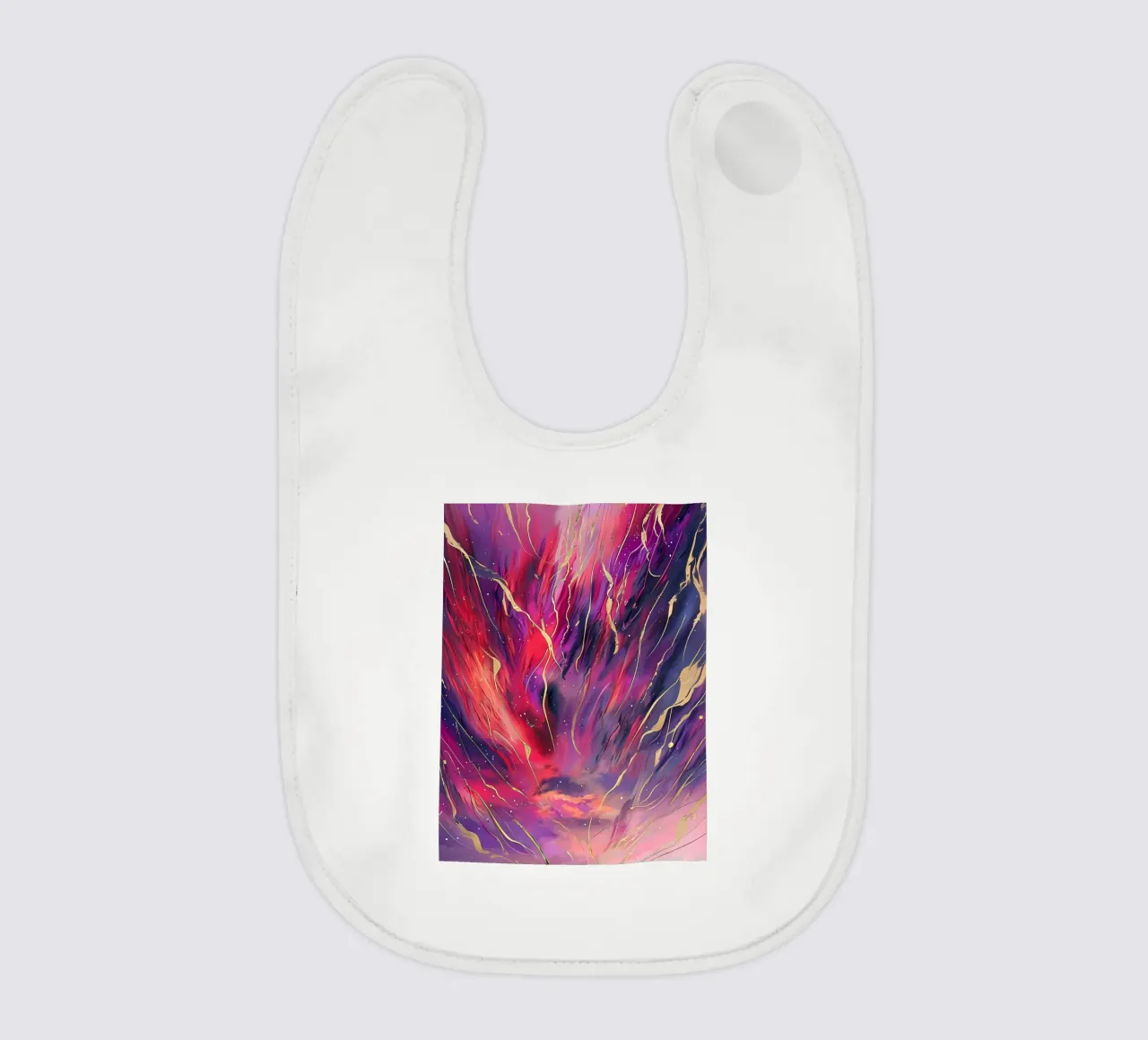 Celestial Symphony baby bib by Artistic-shop
