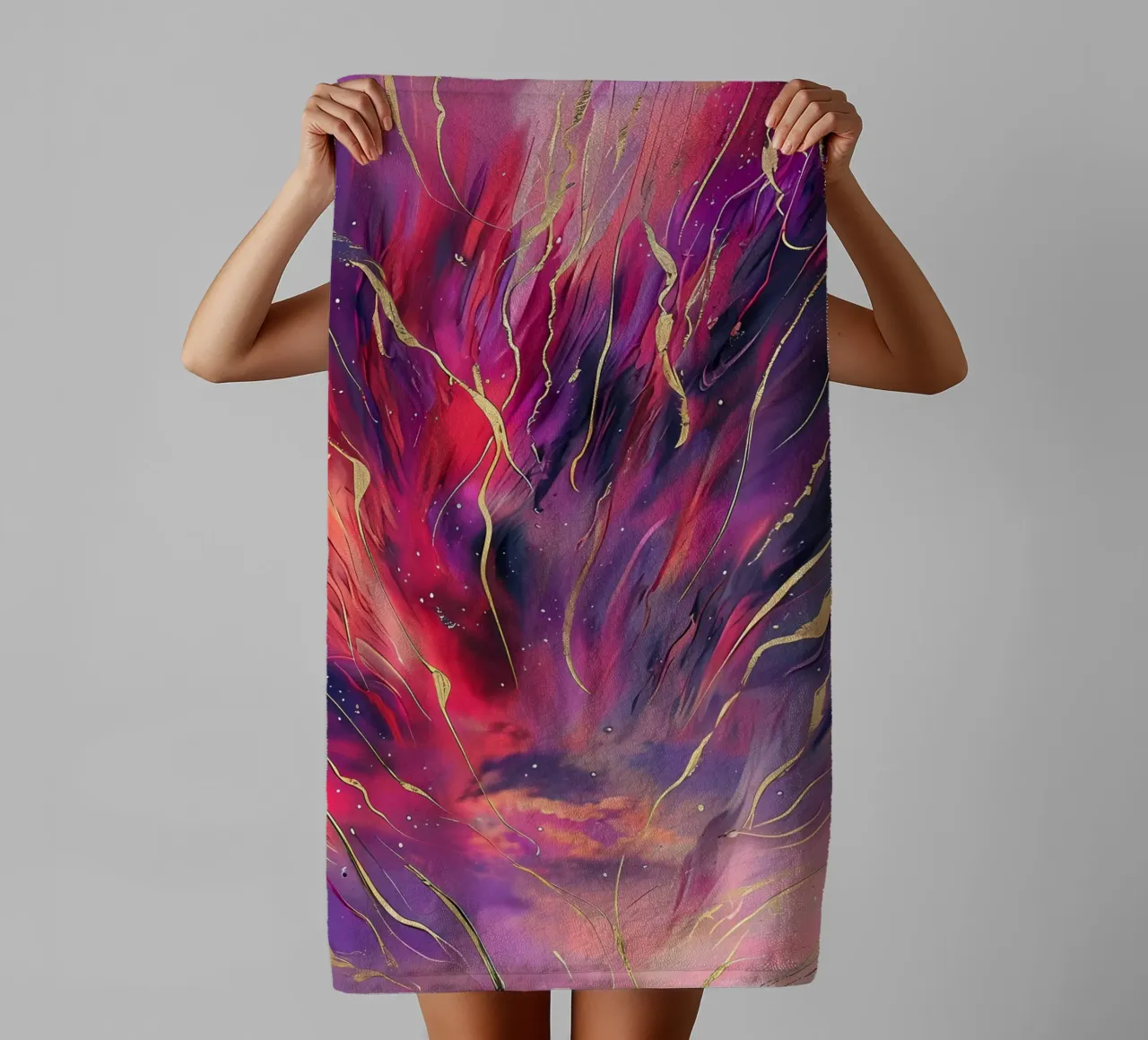 Hemelse Symfonie badhanddoek van Artistic-shop