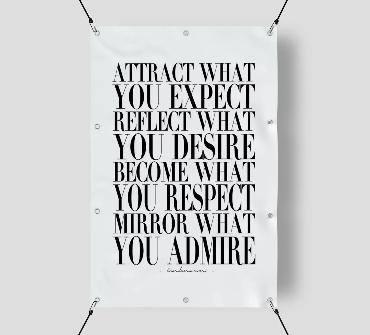 Attract What You telo in pvc da Honeymoon Hotel