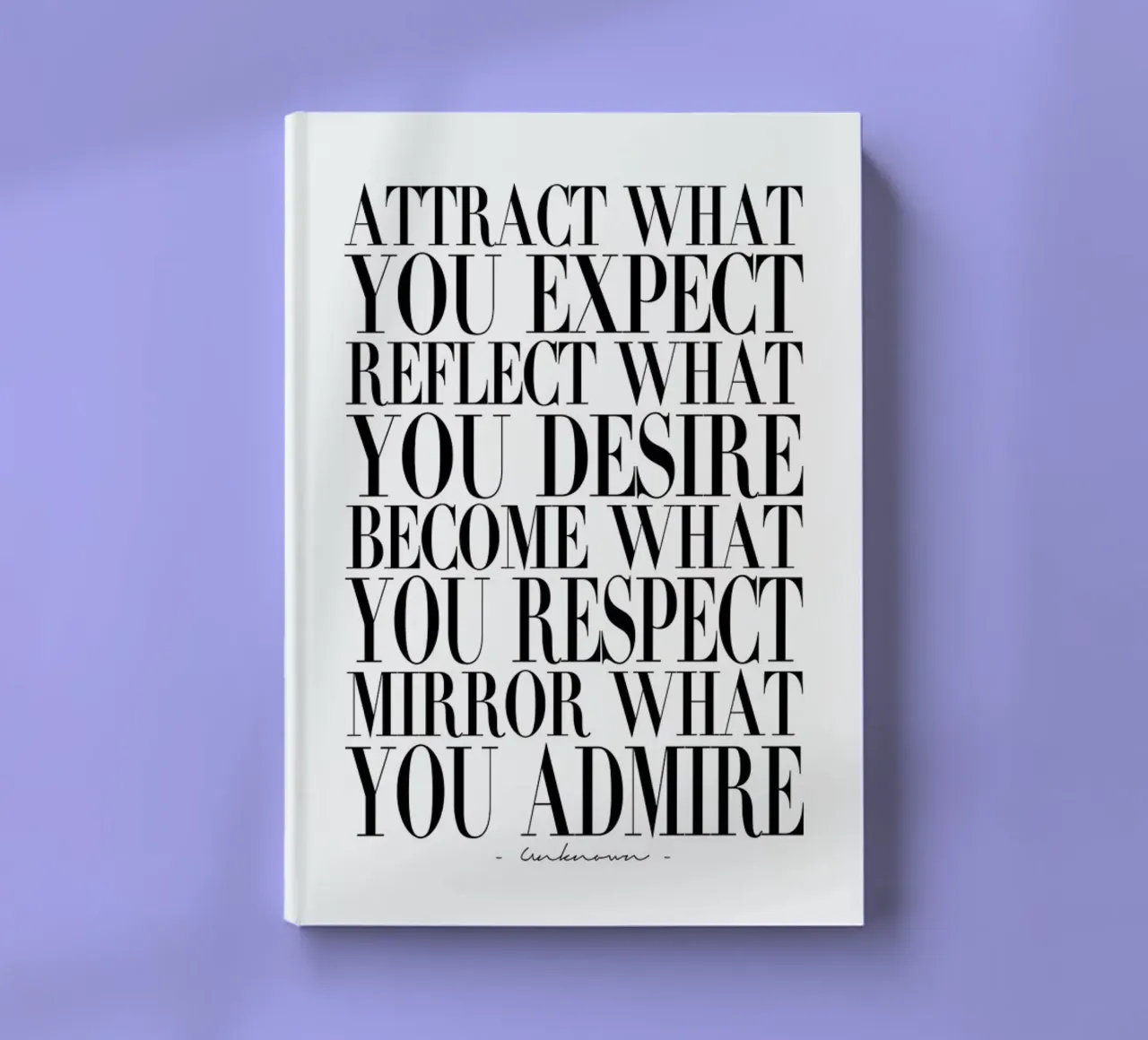 Attract What You diario da Honeymoon Hotel