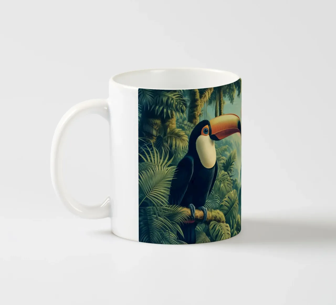 TOUCAN tazza in ceramica da RUBIANT ART