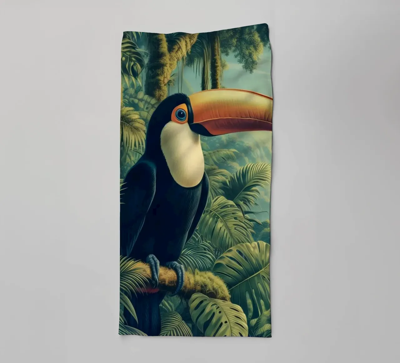 TOUCAN asciugamano da bagno da RUBIANT ART