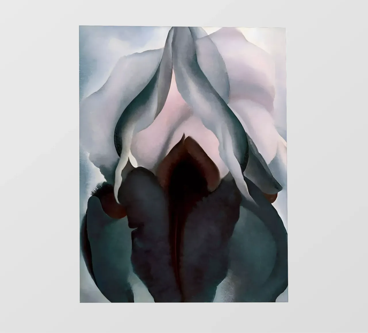 Georgia O'Keeffe - Black Iris III , 1926 pvc cover by Kinsley