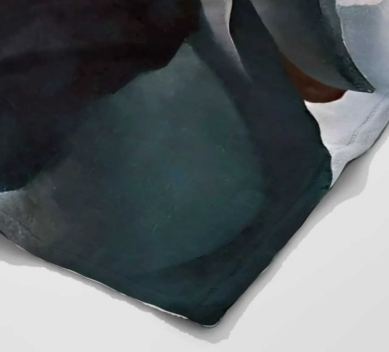 Georgia O'Keeffe - Iris nero III , 1926 coperta in pile da Kinsley