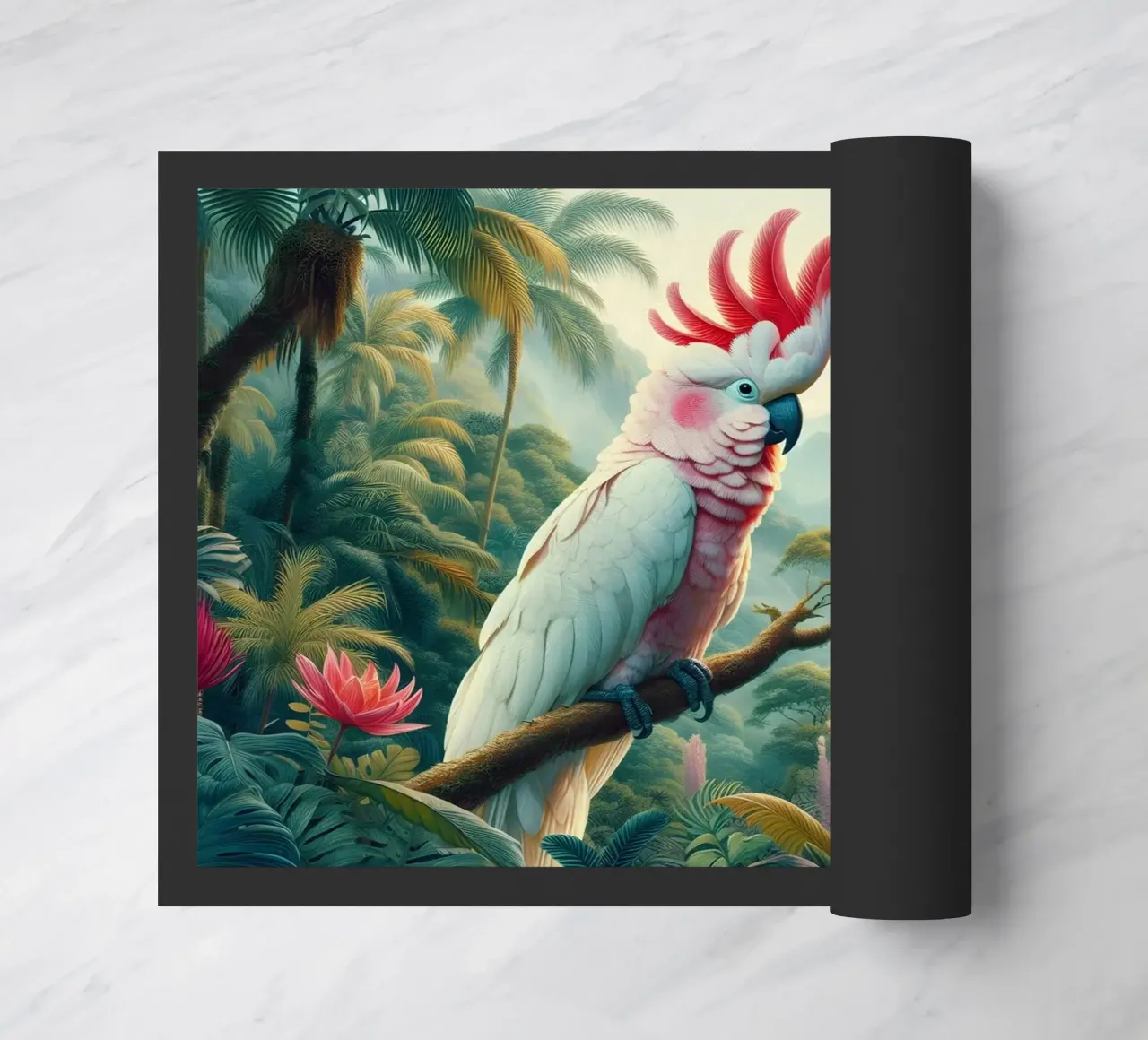 CACATOES deurmat van RUBIANT ART