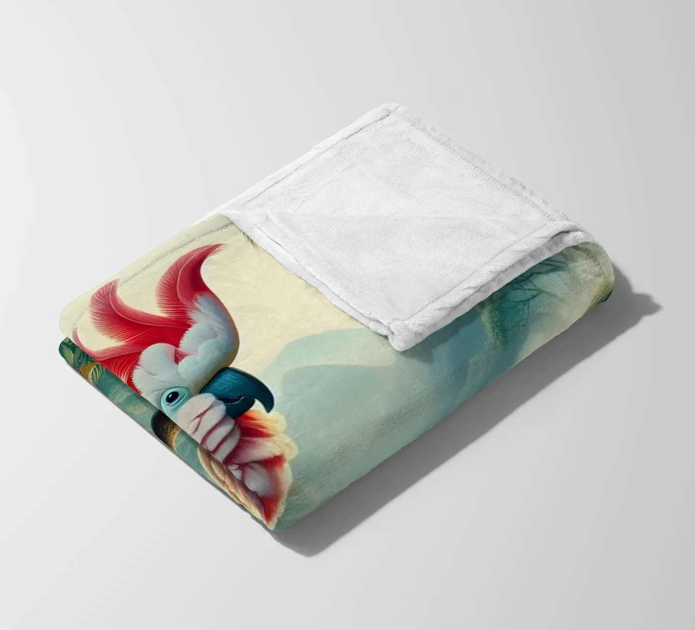 CACATOES fleecedeken van RUBIANT ART