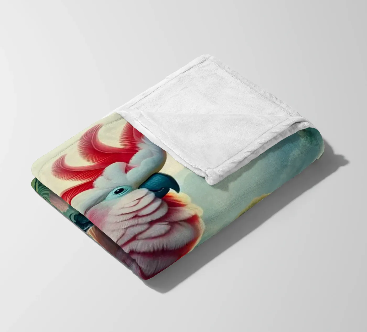 CACATOES fleecedeken van RUBIANT ART