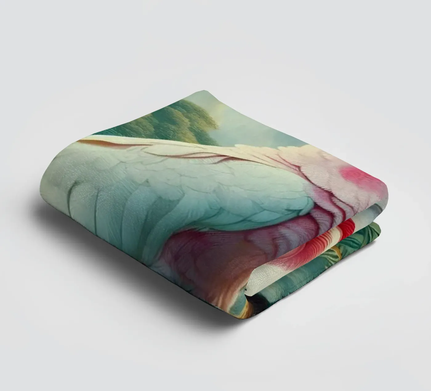 CACATOES badhanddoek van RUBIANT ART