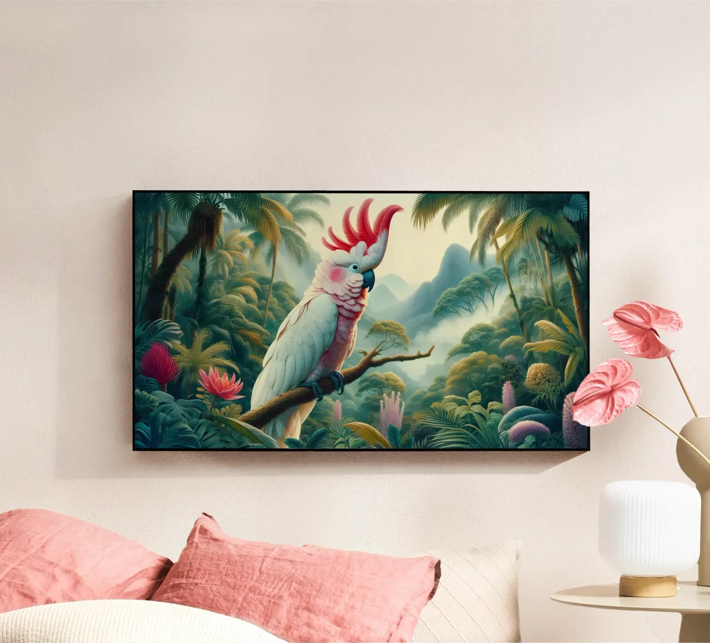 CACATOES Acryl-Glas von RUBIANT ART