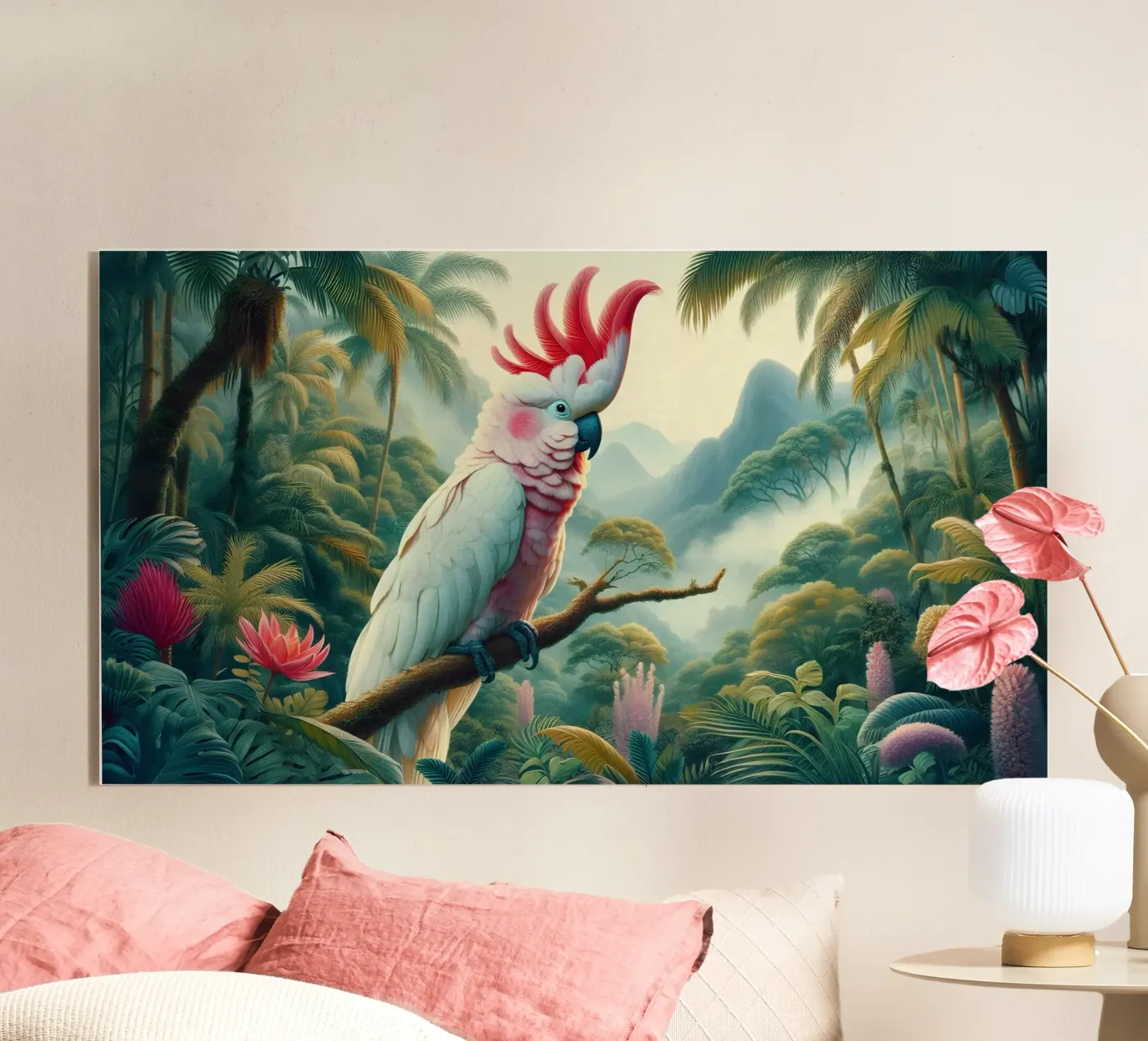 CACATOES Acryl-Glas von RUBIANT ART