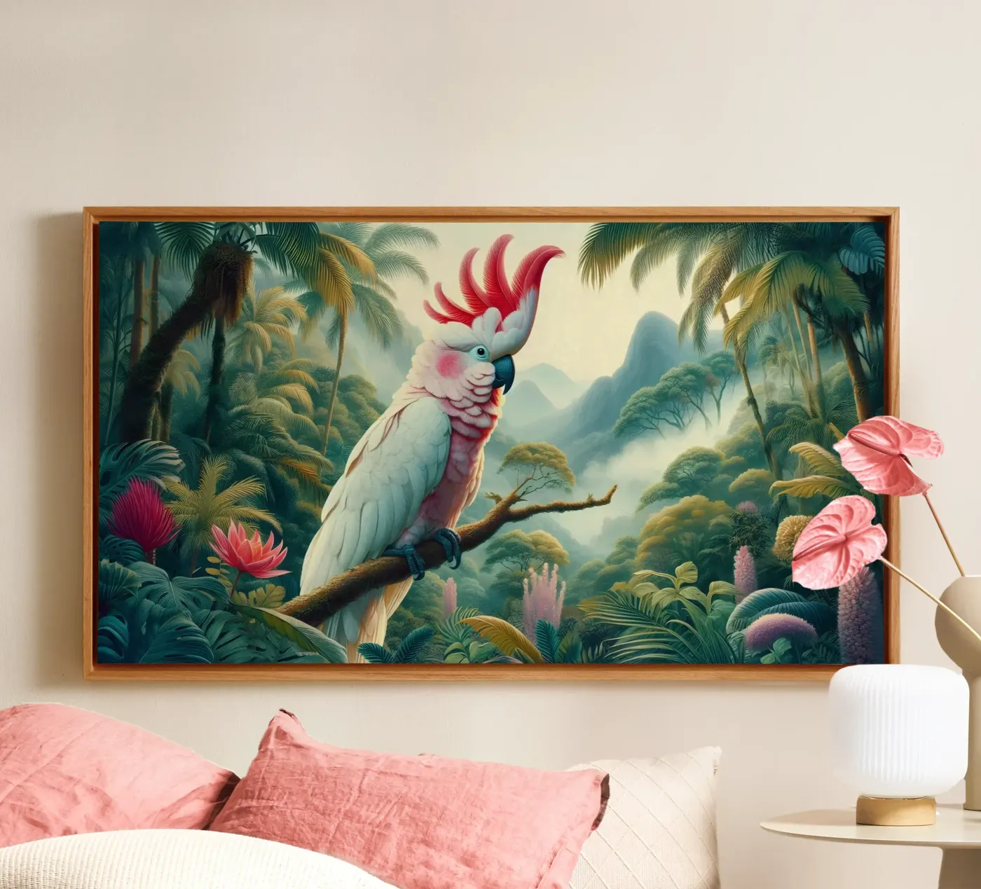 CACATOES canvas van RUBIANT ART