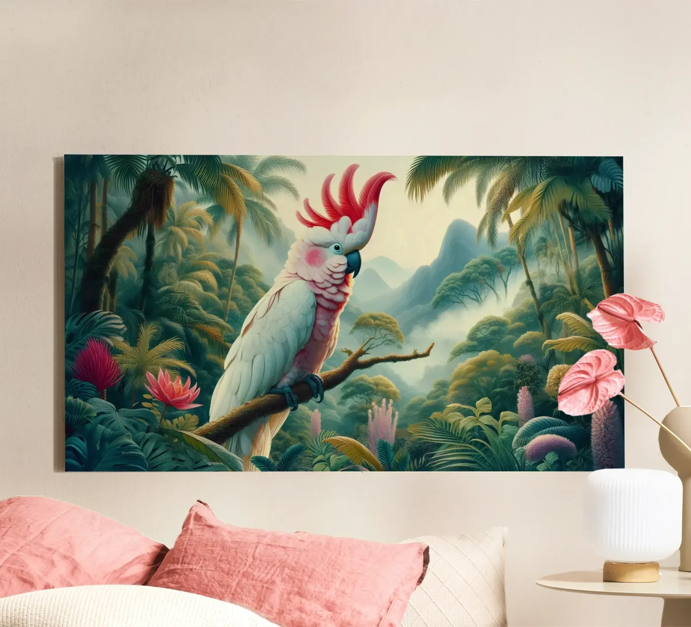 CACATOES canvas van RUBIANT ART