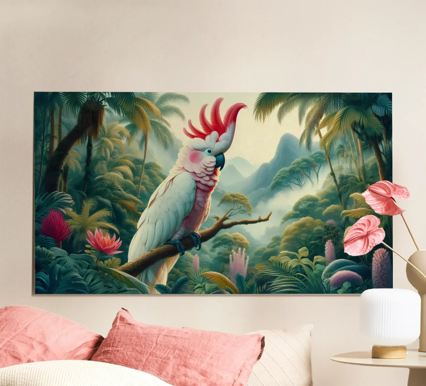 CACATOES poster van RUBIANT ART
