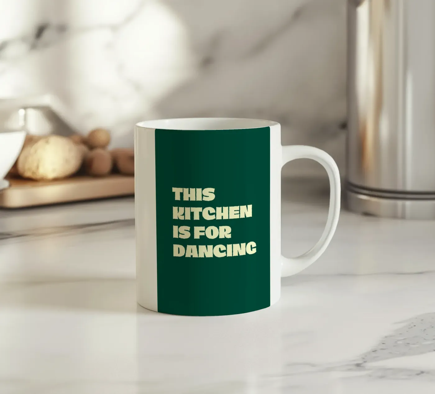 This Kitchen-01 ceramic mug by FELICIA