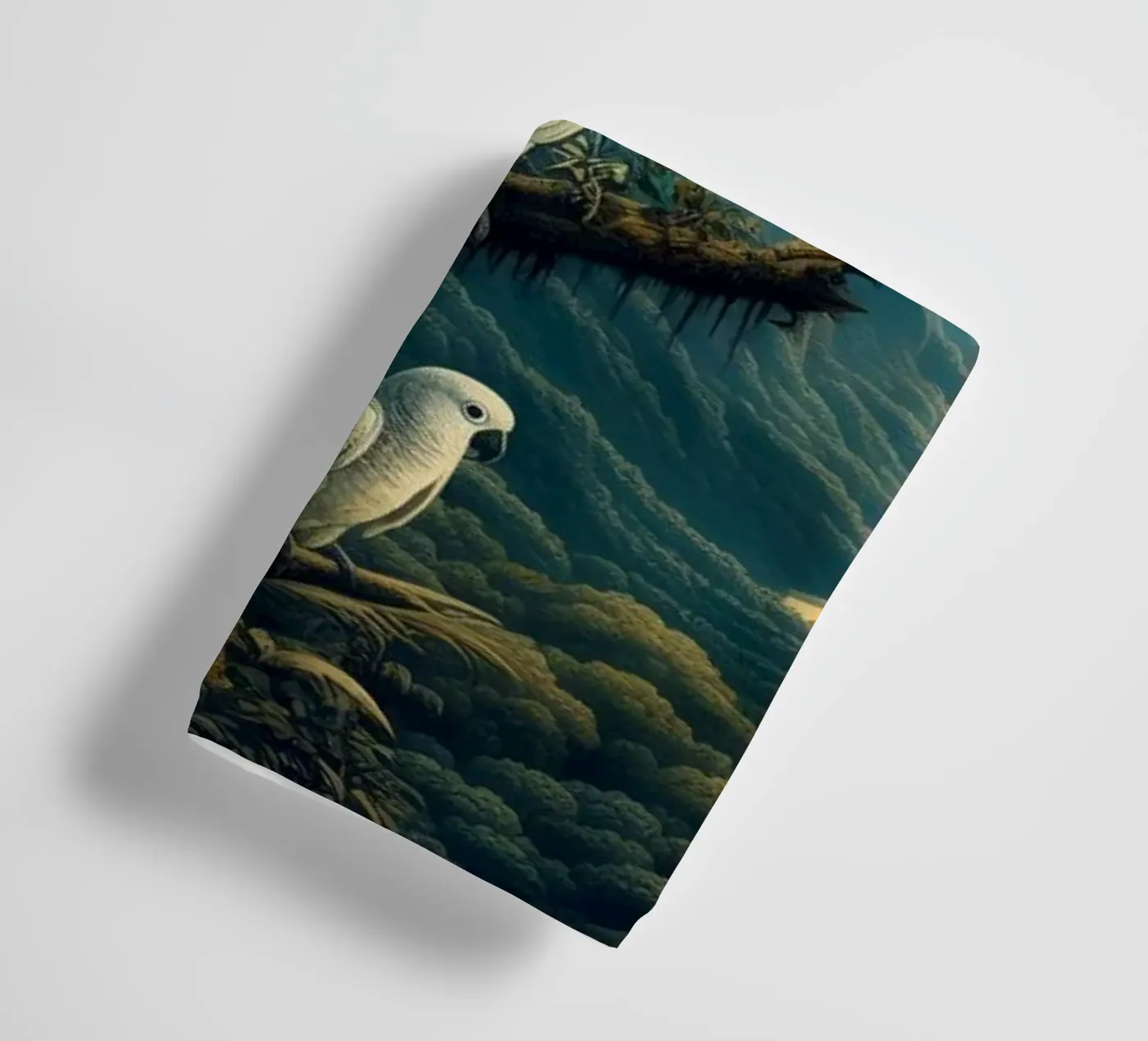 CACATOES badhanddoek van RUBIANT ART