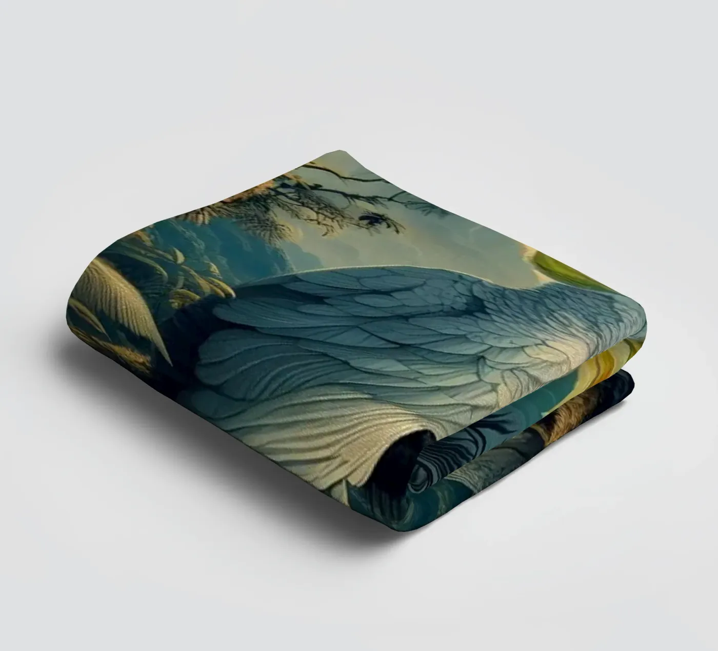 CACATOES badhanddoek van RUBIANT ART