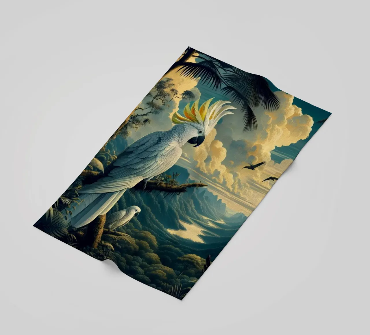 CACATOI telo mare da RUBIANT ART