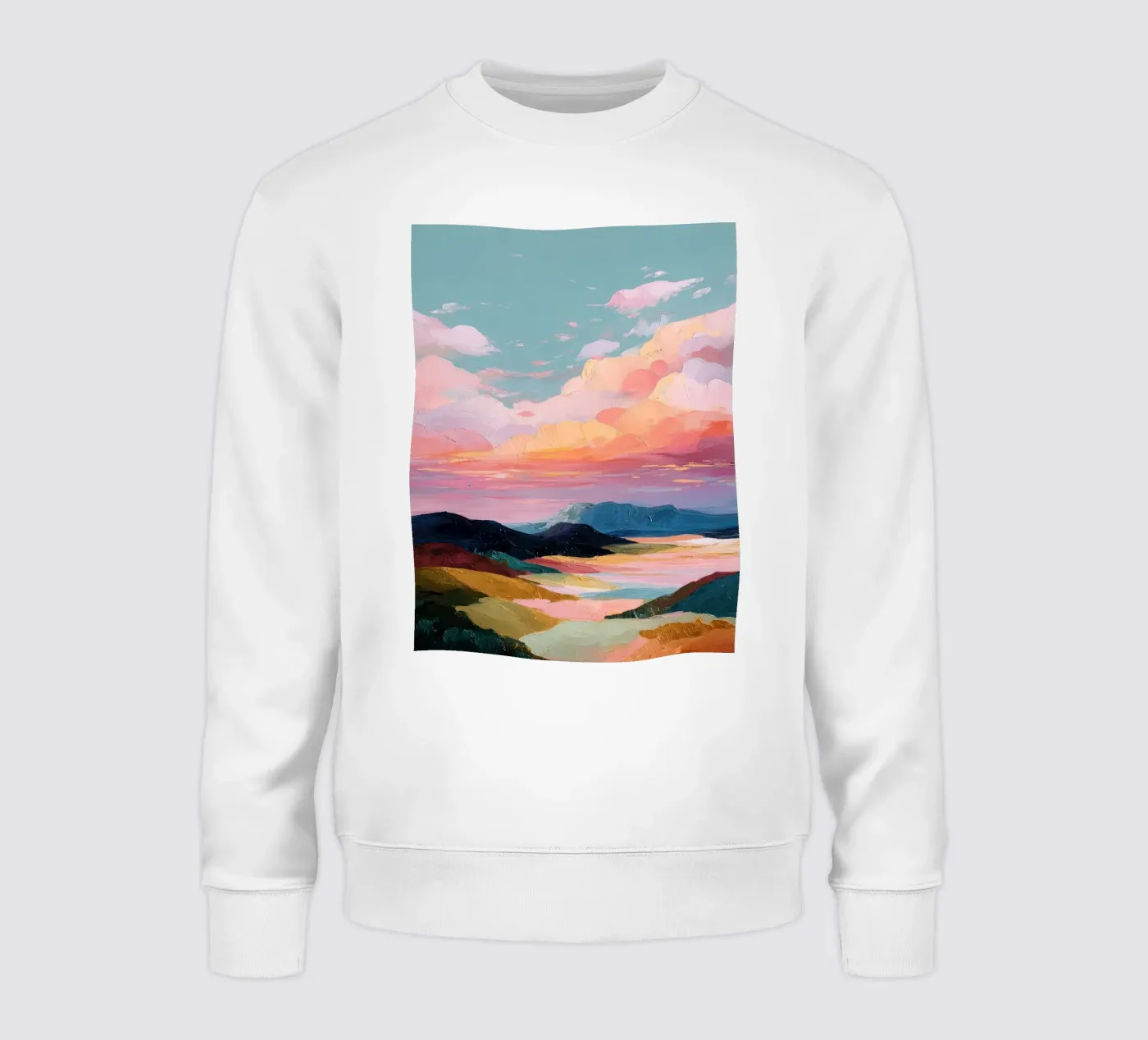 Soft Sky Reflection felpa da softsoul