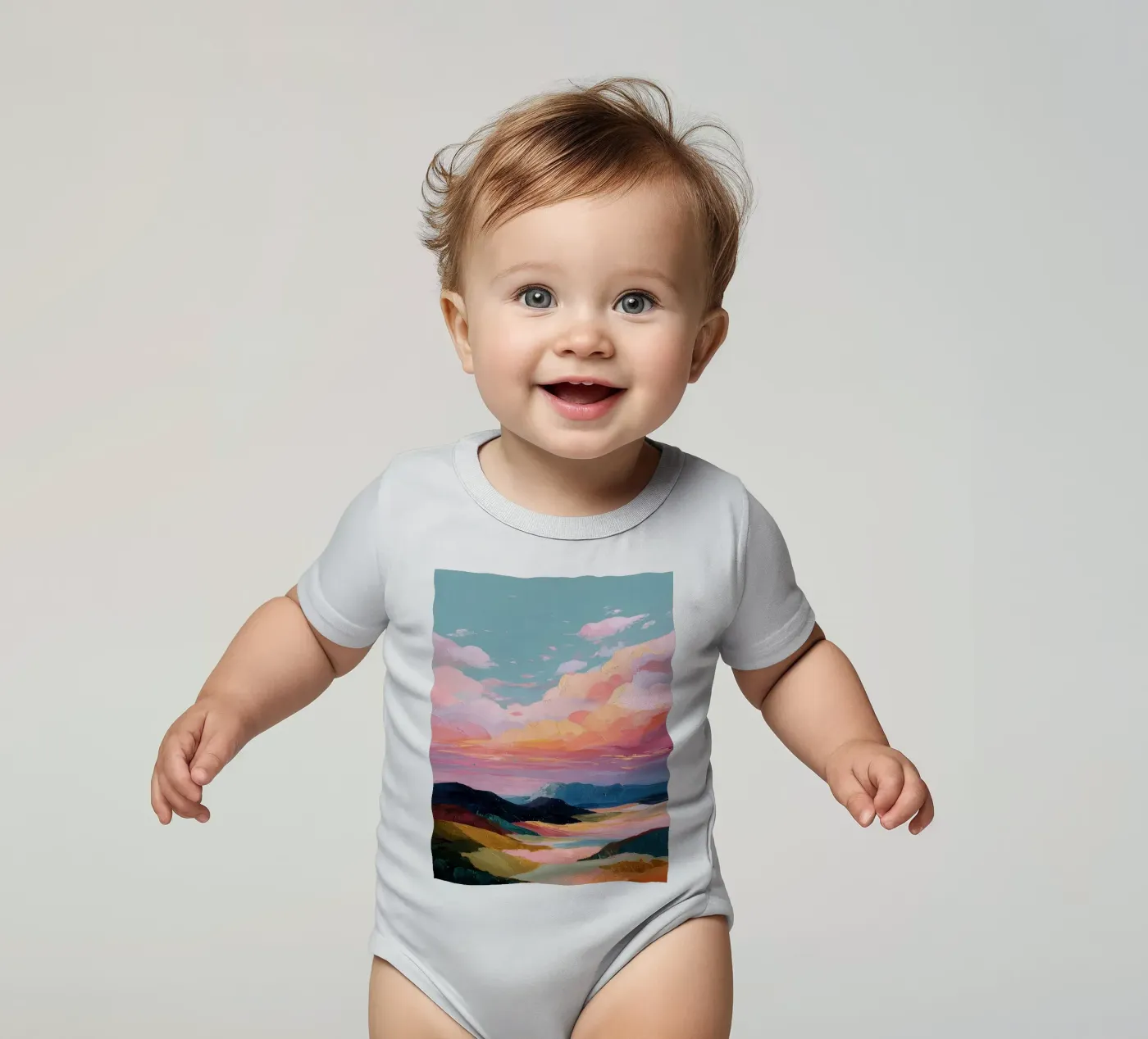 Soft Sky Reflection body bébé de softsoul