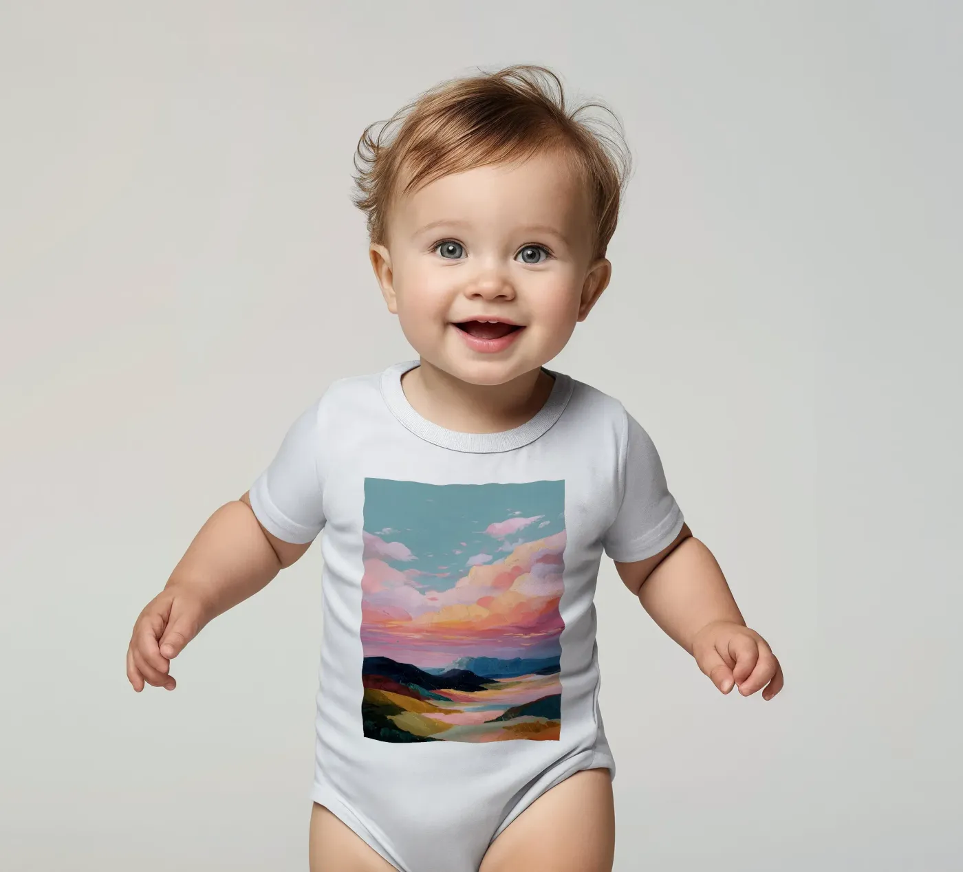 Soft Sky Reflection body bébé de softsoul