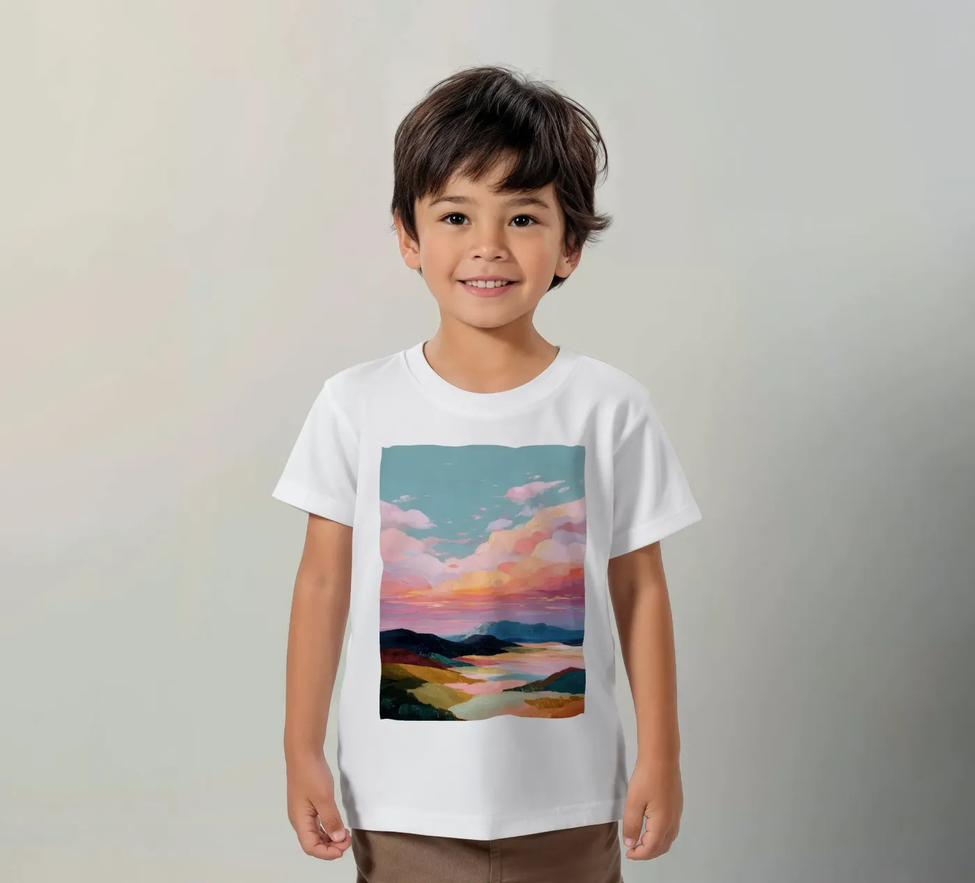 Soft Sky Reflection t-shirt bambini da softsoul
