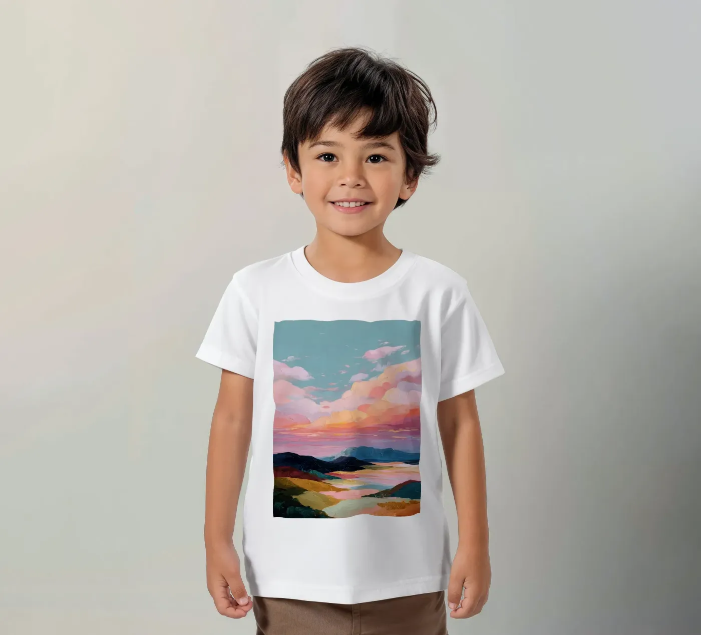 Soft Sky Reflection t-shirt bambini da softsoul